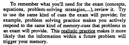 scanned-in text about memory