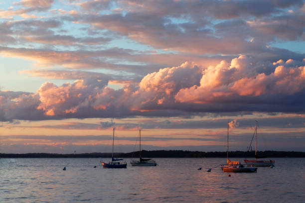 sunset at Terrace of Memorial Union, Madison WI