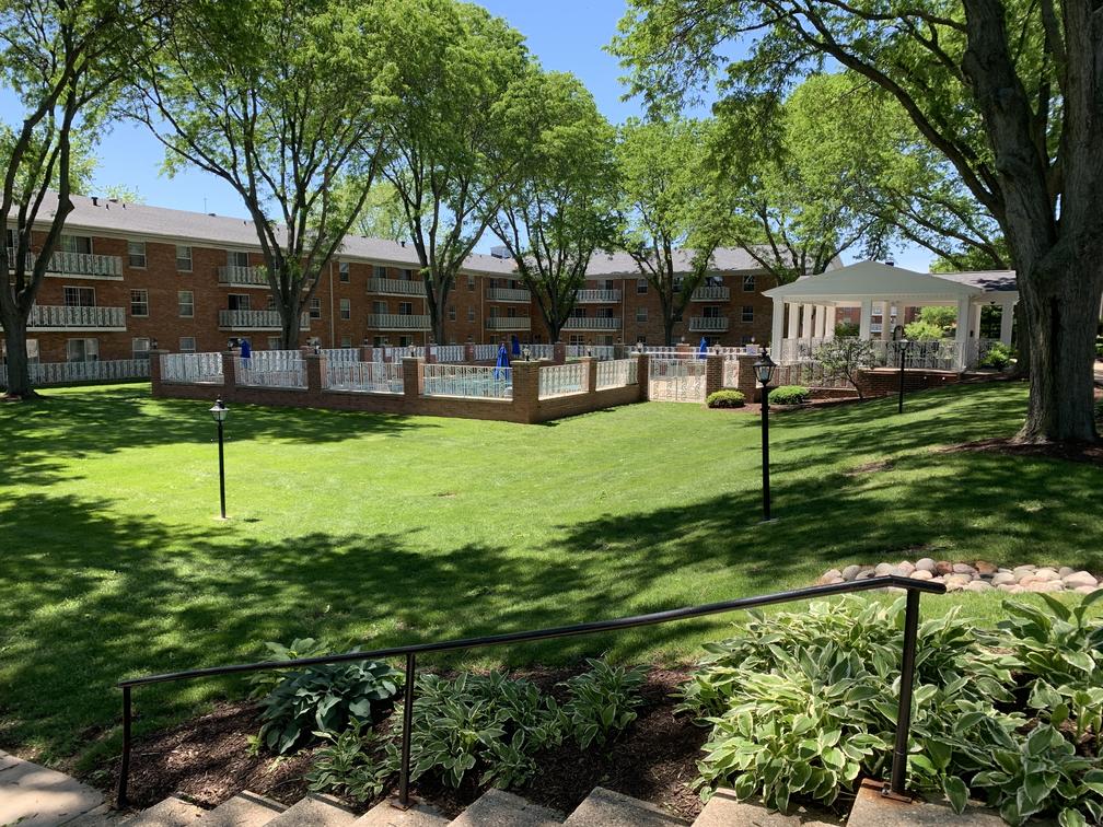 South Courtyard, with Pool & Meeting House